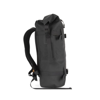 Waterproof backpack with compression straps